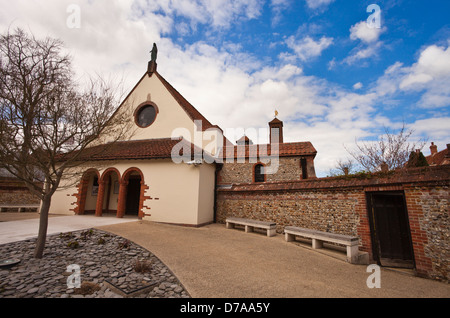 Die anglikanische Schrein Liebfrauenkirche Walsingham in kleinen Walsingham, Norfolk. Stockfoto