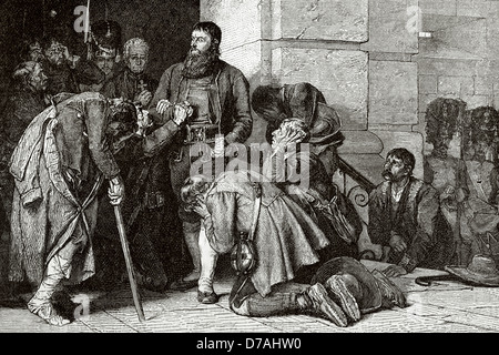 Andreas Hofer (1767-1810). Tiroler Patriot. Führer des Tiroler Aufstandes gegen bonapartistische Imperialismus. Führte zur Ausführung. Stockfoto