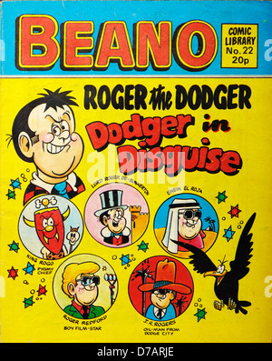 Das Beano Comic-Magazin (Comic-Bibliothek) Stockfoto