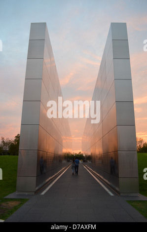 Twin Towers Memorial Liberty State Park New Jersey Stockfoto