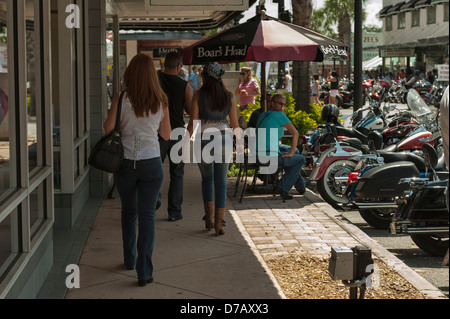 Leesburg, Florida USA Bikefest 2013, Welten größte 3-tägige Motorrad & Musikveranstaltung April 26-28 Stockfoto