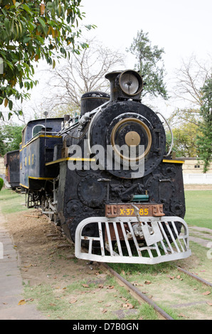 Dampf Lok Klasse X 0-8-2 t 37385 national Railway Museum Chanakyapuri New Delhi Indien Stockfoto