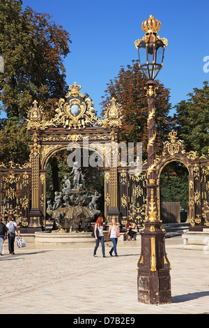 Frankreich, Meurthe-et-Moselle, Lothringen, Nancy, Place Stanislas, UNESCO-Welterbe Stockfoto