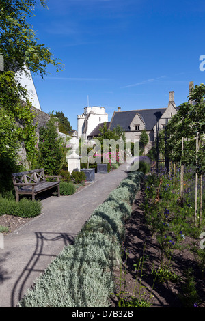 Cowbridge Physic Garden in voller Blüte Stockfoto