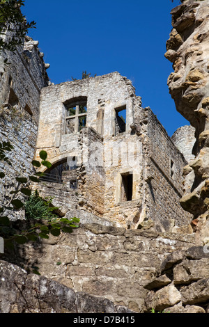 Burgruine Beaufort oder Belfort, Luxemburg, Europa Stockfoto