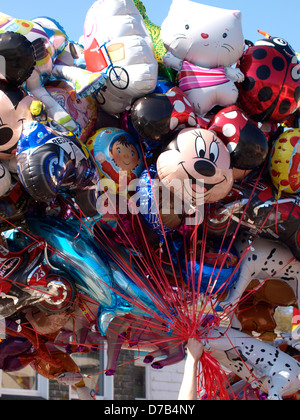 Ballon-Verkäufer, UK 2013 Stockfoto