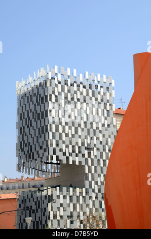 FRAC Art Museum Gallery or Exhibition Venue (2013) Marseille von Kengo Kuma Marseille Provence France Stockfoto