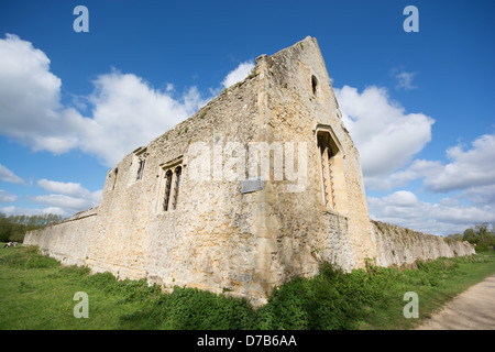 OXFORD, GROßBRITANNIEN. Die Überreste der Godstow Abbey an der Themse. 2013. Stockfoto