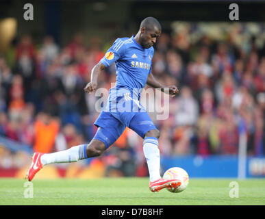 London, UK. 2. Mai 2013. Ramires von Chelsea in die Europa League Semi Final 2. Etappe Spiel zwischen Chelsea und FC Basel an der Stamford Bridge. Bildnachweis: Action Plus Sport Bilder/Alamy Live News Stockfoto