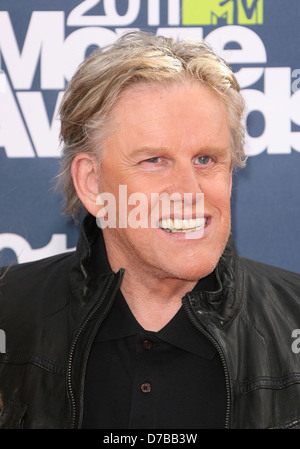 Gary Busey 2011 MTV Movie Awards - Ankunft im Gibson Amphitheater Los Angeles, Kalifornien - 05.06.11 statt Stockfoto