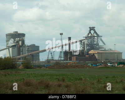 Redcar hüttensandhaltigen a, b, c, d, e, f, g, h, ich, j, k, l, m, n, o, p, Q, R, s, t, u, V, w, X, y, Z, Stockfoto