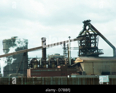 Redcar hüttensandhaltigen Stockfoto