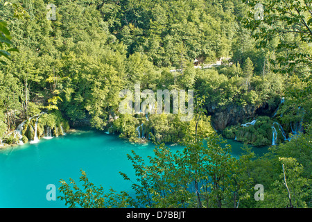 Reine Natur des Nationalpark Plitvicer Seen, Lika, Kroatien Stockfoto