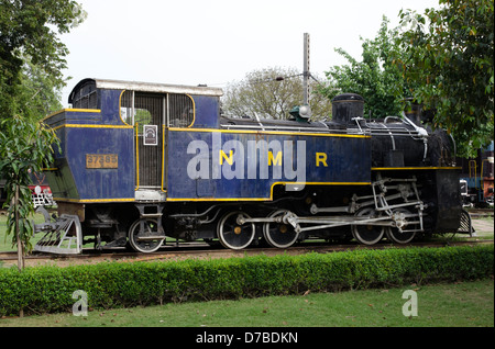 Dampf Lok Klasse X 0-8-2 t 37385 national Railway Museum Chanakyapuri New Delhi Indien Stockfoto