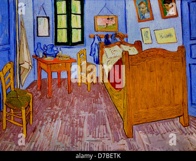 Vincent Van Gogh 1853-1890 holländischen Niederlanden Vincent s Zimmer in Arles Niederlande Niederlande Stockfoto