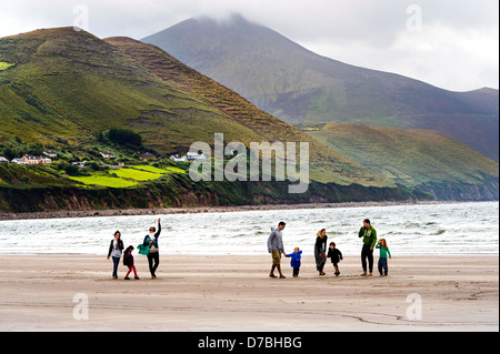 Strand am Rossbeigh Glenbeigh Ring von Kerry County Kerry Irland Stockfoto