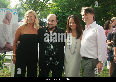 Debra Halpert, James Lipton, Samantha AMIS und Jason Binn besuchen Hamptons Magazine feiert Chelsea Handler in Haupt- Stockfoto