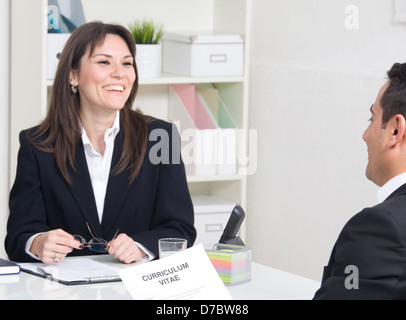 Job-interview Stockfoto