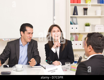 Job-interview Stockfoto