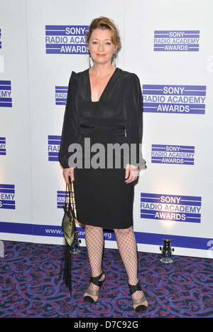 Lesley Manville Sony Radio Academy Awards statt im Grosvenor House - Ankünfte London, England - 09.05.11 Stockfoto