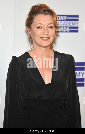 Lesley Manville Sony Radio Academy Awards statt im Grosvenor House - Ankünfte London, England - 09.05.11 Stockfoto