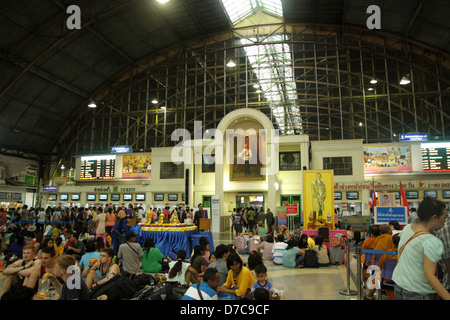 Hualumphong Bahnhof in Bangkok, Thailand Stockfoto