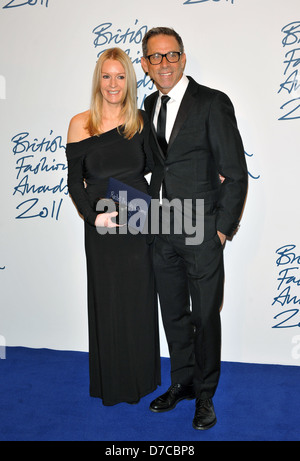 Ben De Lisi 2011 British Fashion Awards statt im Savoy Hotel - Ankünfte. London, England - 28.11.11 Stockfoto