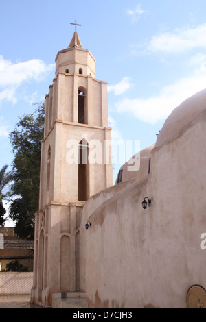 Kloster von Saint-Bishoy-westliche Wüste Ägyptens. Stockfoto