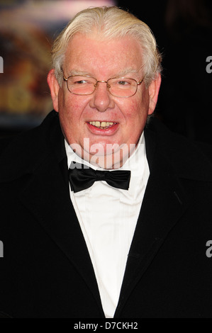 Richard Griffiths Royal Filmperformance 2011: Hugo in 3D am Odeon Leicester Square - London, England eingetroffen - 28.11.11 Stockfoto