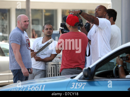 UFC Dana White unterwegs in Beverly Hills, Los Angeles, Kalifornien - 28.09.11 Stockfoto