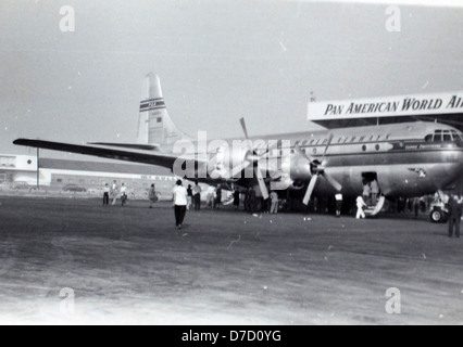 15 Daniels Album LAX Nov. 1949 Boeing Stratocruiser (4) Stockfoto