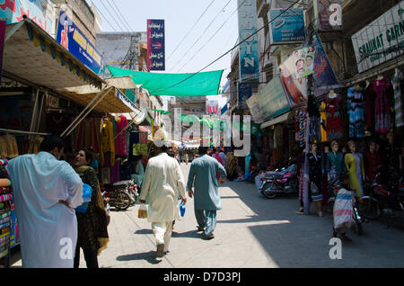 Transgender Wahlkandidaten in Pakistan Stockfoto