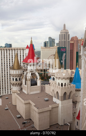 Excalibur Hotel Casino, Las Vegas, Nevada, USA Stockfoto