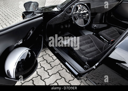 Lancia Stratos Stradale Interieur Stockfoto