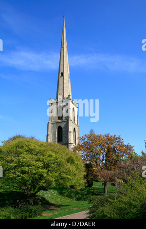 Glovers Nadel St. Andrews Spire Worcester Worcestershire England UK Stockfoto