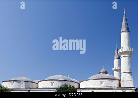 Die alte Moschee (In Türkisch: Eski Camii) ist eine frühe 15. Jahrhundert osmanischen Moschee in Edirne, Türkei. Stockfoto