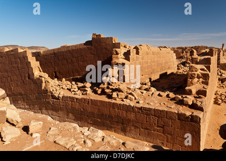 Großes Gehäuse, Musawwarat es-Sufra, Nord-Sudan Stockfoto