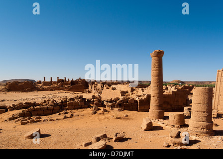 Großes Gehäuse, Musawwarat es-Sufra, Nord-Sudan Stockfoto