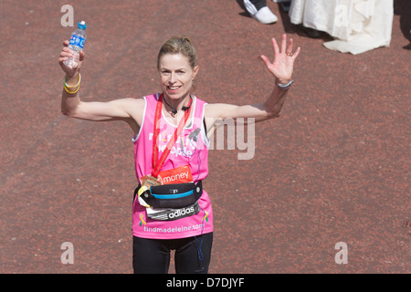 Virgin London Marathon 2013, Kate McCann Stockfoto