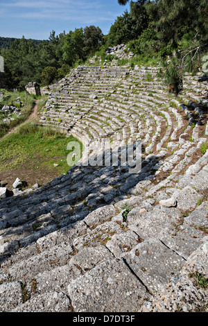 Theater von Phaselis in Antalya Stadt der Türkei Stockfoto