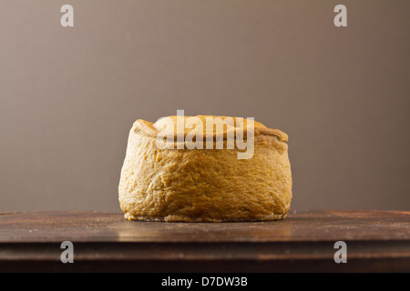 Melton Mowbray Pork pie kein wrapper Stockfoto