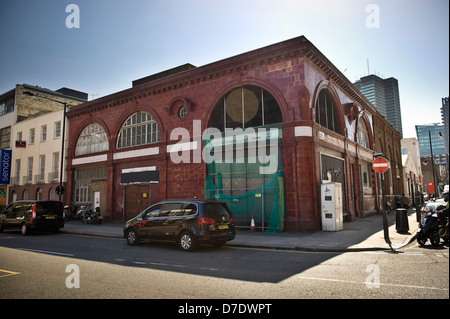 Der alte Eingang/Ausgang für Euston Northern Line U-Bahn-Station, London, UK Stockfoto