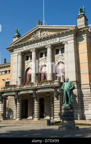 Nationaltheater, Oslo, Norwegen Stockfoto