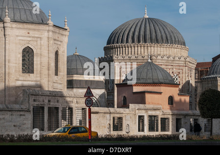 Die Sehzade Moschee in Istanbul, Türkei Stockfoto