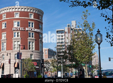 Das Hotel Buckminster ist ein historisches Gebäude in Boston, Massachusetts. Stockfoto