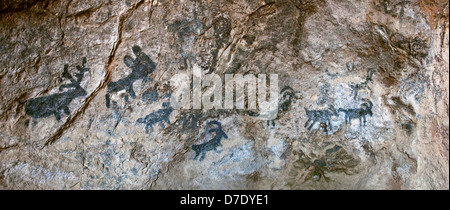 Höhle Piktogramme - Tucson Berge, Tucson, AZ Stockfoto