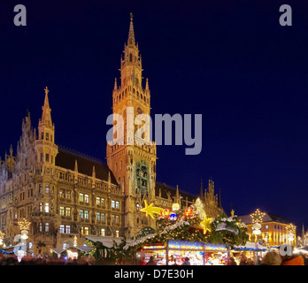 München Weihnachtsmarkt - München Weihnachtsmarkt 04 Stockfoto