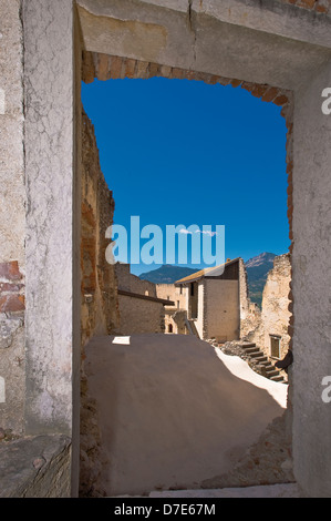 Europa Italien Trentino Alto Adige Besenello Castel Beseno Stockfoto