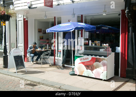 Shop stall Rochester High Street Rochester Kent Stockfoto