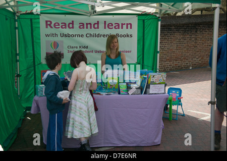 Shop stall Rochester High Street Rochester Kent Stockfoto